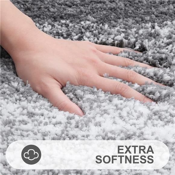 24x 16 Luxury Bathroom Rug Mat, Extra Soft Microfiber Bath Rugs, Non-Slip - Picture 2 of 6